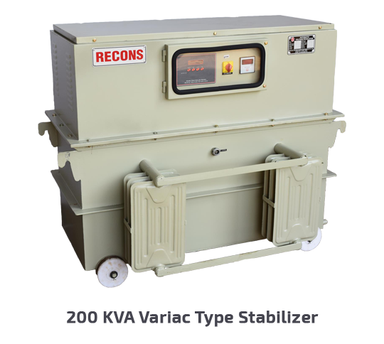 800 KVA Air Cooled Servo Stabilizer